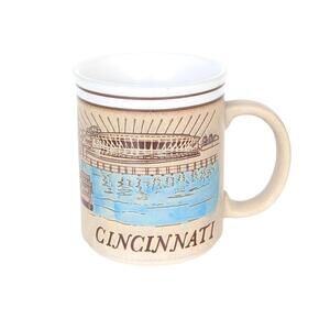 Vintage Cincinnati Ceramic Coffee Mug - Ohio Souvenir Mug